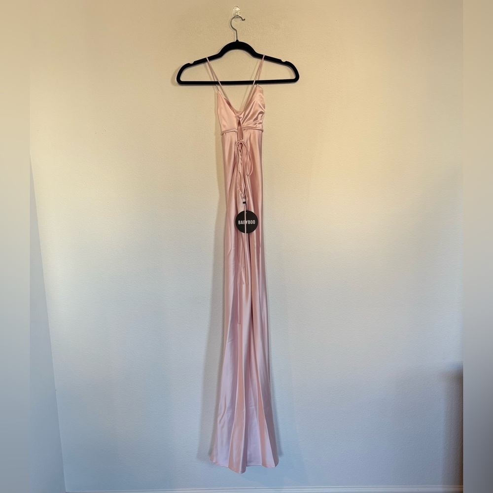Babyboo Malika Maxi Pink Dress Blush NWT - Picture 5 of 7